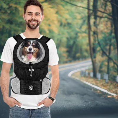 Sac de Transport pour Chien - PetDogCarrier™ - Noir - Nature chien