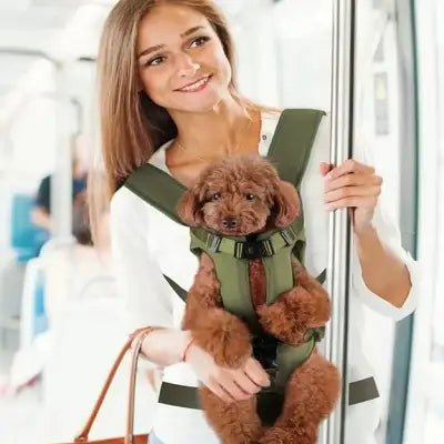 Sac à Dos pour Chien - PetCarrier™ - Vert - Nature chien