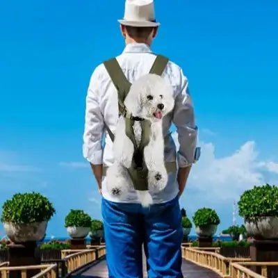 Sac à Dos pour Chien - PetCarrier™ - Vert - Nature chien