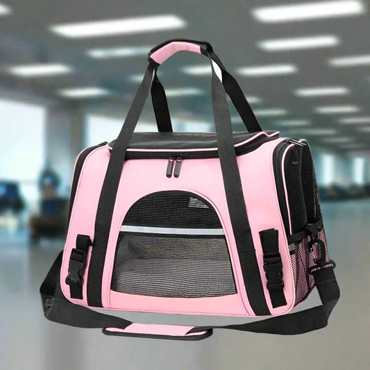 Sac de Transport pour Chien - DogCarrierBag™ - Rose - Nature chien