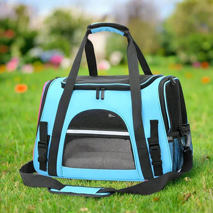 Sac de Transport pour Chien - DogCarrierBag™ - Bleu - Nature chien