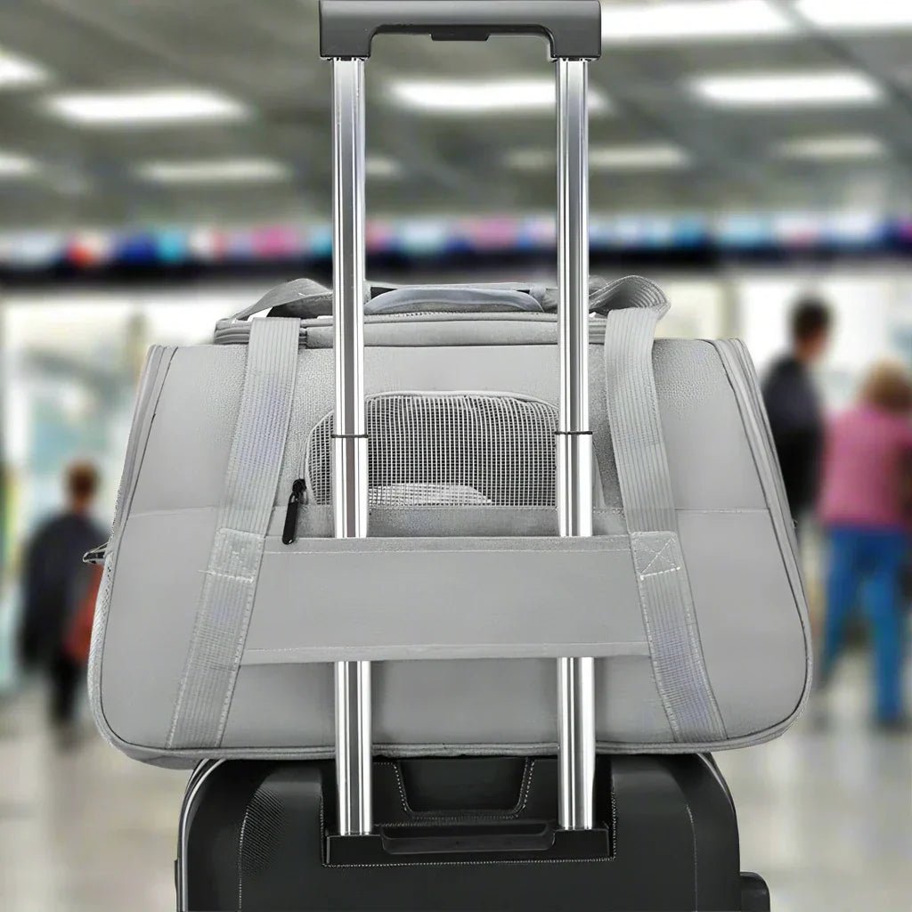 Sac de Transport pour Chien - DogCarrierBag™ - Gris - Nature chien