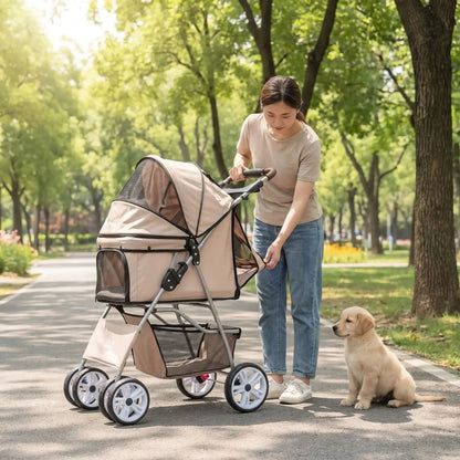 Poussette pour chien | Strollypet™ - Nature chien