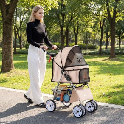 Poussette pour chien | Strollypet™ - Nature chien